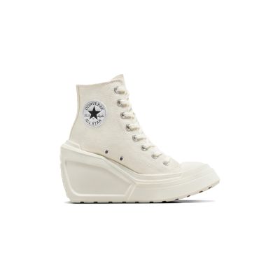 Converse Chuck 70 De Luxe Wedge - Blanc - Scarpe Converse Chuck 70 De Luxe Wedge - Blanc - Scarpe