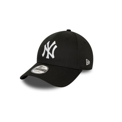 New Era New York Yankees World Series Patch Black 9FORTY Adjustable Cap  - Nero - Cappello