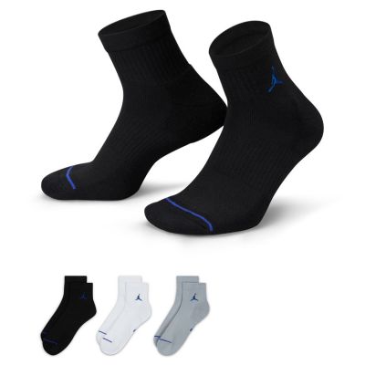 Jordan Everyday Ankle Socks 3-Pack - Multicolor - Calzini