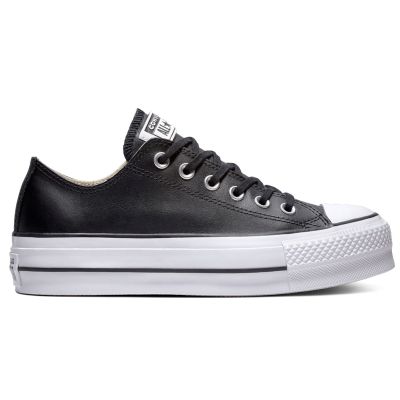 Converse Chuck Taylor All Star Lift Clean Leather Low Top - Nero - Scarpe Converse Chuck Taylor All Star Lift Clean Leather Low Top - Nero - Scarpe