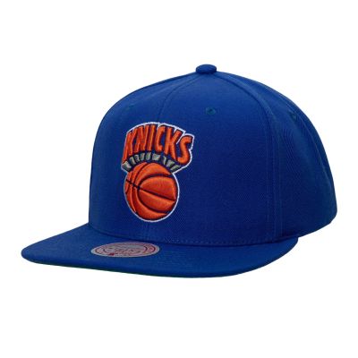 Mitchell & Ness NBA New York Knicks Team Ground 2.0 Snapback Hwc - Blu - Cappello