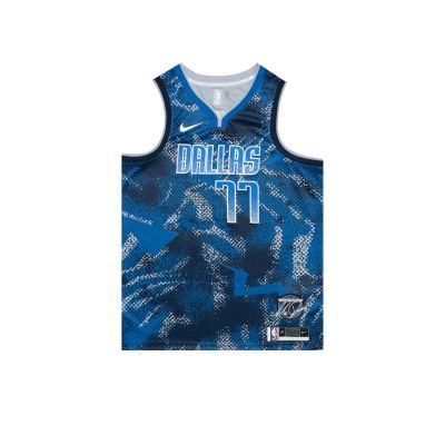 Nike Dri-FIT NBA Luka Dončić Dallas Mavericks Select Series Swingman Jersey - Blu - Maglia Nike Dri-FIT NBA Luka Dončić Dallas Mavericks Select Series Swingman Jersey - Blu - Maglia