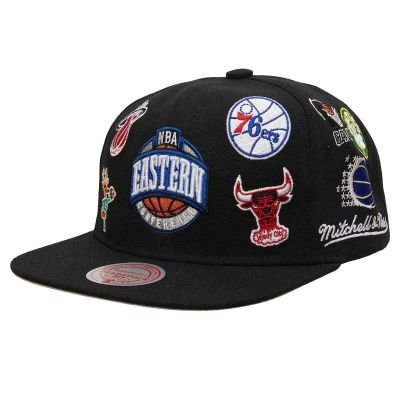 Mitchell & Ness All Star Eastern Conference Deadstock Hwc Snapback - Nero - Cappello