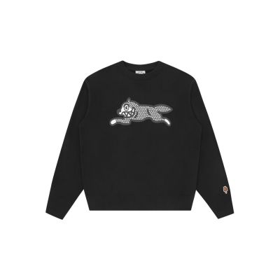 ICECREAM Glitter Running Dog Crewneck Black - Nero - Hoodie ICECREAM Glitter Running Dog Crewneck Black - Nero - Hoodie
