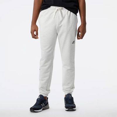 New Balance Essentials Magnify Fleece Pants Grey - Grigio - Pantaloni