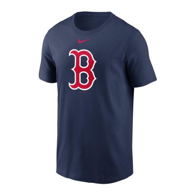 Nike SS Boston Red Sox Club Crew Tee - Blu - Maglietta a maniche corte Nike SS Boston Red Sox Club Crew Tee - Blu - Maglietta a maniche corte
