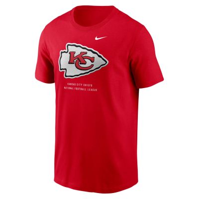 Nike SS Kansas City Chiefs Cotton Property Of Tee - Rosso - Maglietta a maniche corte Nike SS Kansas City Chiefs Cotton Property Of Tee - Rosso - Maglietta a maniche corte