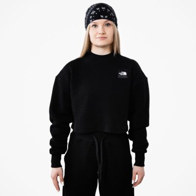 The North Face Mhysa Quilted LS Top TNF Black - Nero - Hoodie
