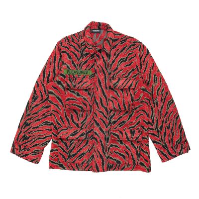 Pleasures Red Jungle Jacket Red - Rosso - Giacca