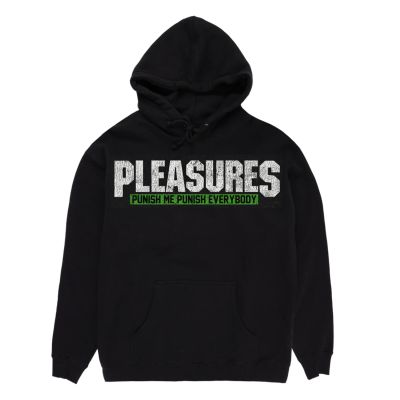 Pleasures Punish Hoodie Black - Nero - Hoodie