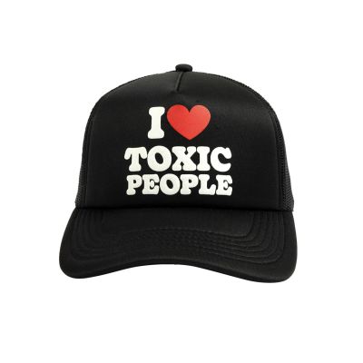 Pleasures Toxic Trucker Cap Black - Nero - Cappello