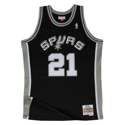 Mitchell & Ness NBA Swingman Jersey San Antonio Spurs Tim Duncan - Nero - Maglia Mitchell & Ness NBA Swingman Jersey San Antonio Spurs Tim Duncan - Nero - Maglia