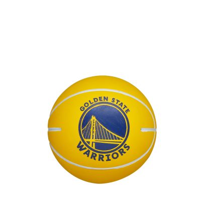 Wilson NBA Dribbler Basketball Golden State Warriors - Giallo - Sfera