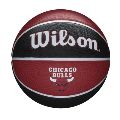 Wilson NBA Team Tribute Basketball Chicago Bulls Size 7 - Rosso - Sfera