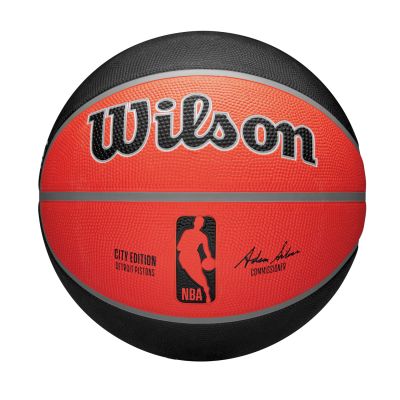 Wilson 2023 NBA Team City Edition Detroit Pistons Size 7 - Arancia - Sfera